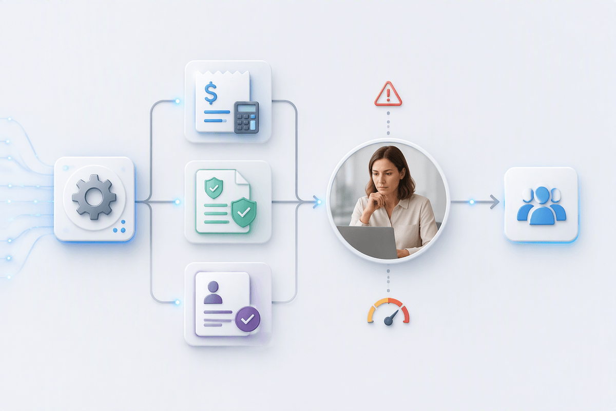Design the new workflow: human-in-the-loop vs human-on-the-loop